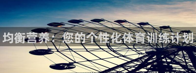 三亿体育：均衡营养：您的个性化体育训练计划