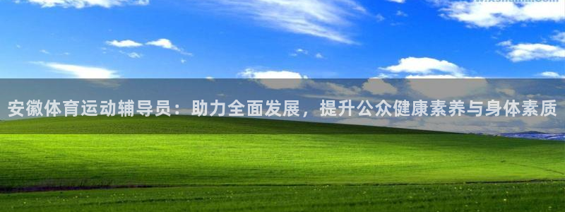 三亿体育网：安徽体育运动辅导员：助力全面发展，提升公众健康素养与身体素质